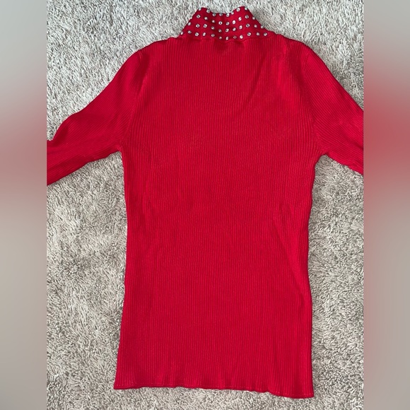 💎 INC Embellished Ribbed-Knit Turtleneck 💎 - Picture 7 of 9